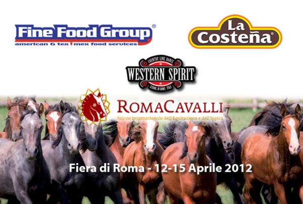 Fine Food Group e La Costena a Roma Cavalli con Western Spirit