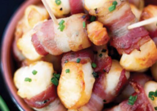 Halloumi con Bacon