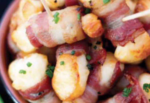 Halloumi con Bacon