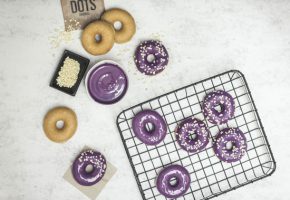 Dots-purple-white