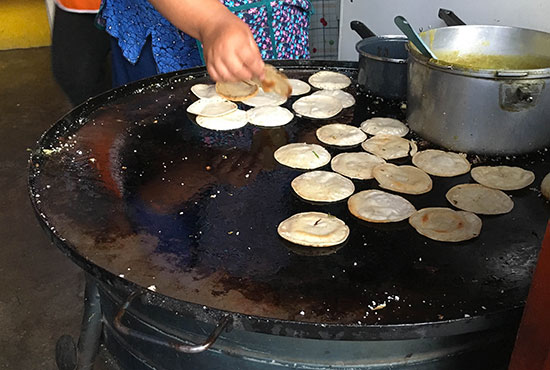 Tortillas vegetariana