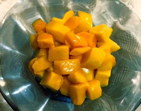 Bocconcini di mango