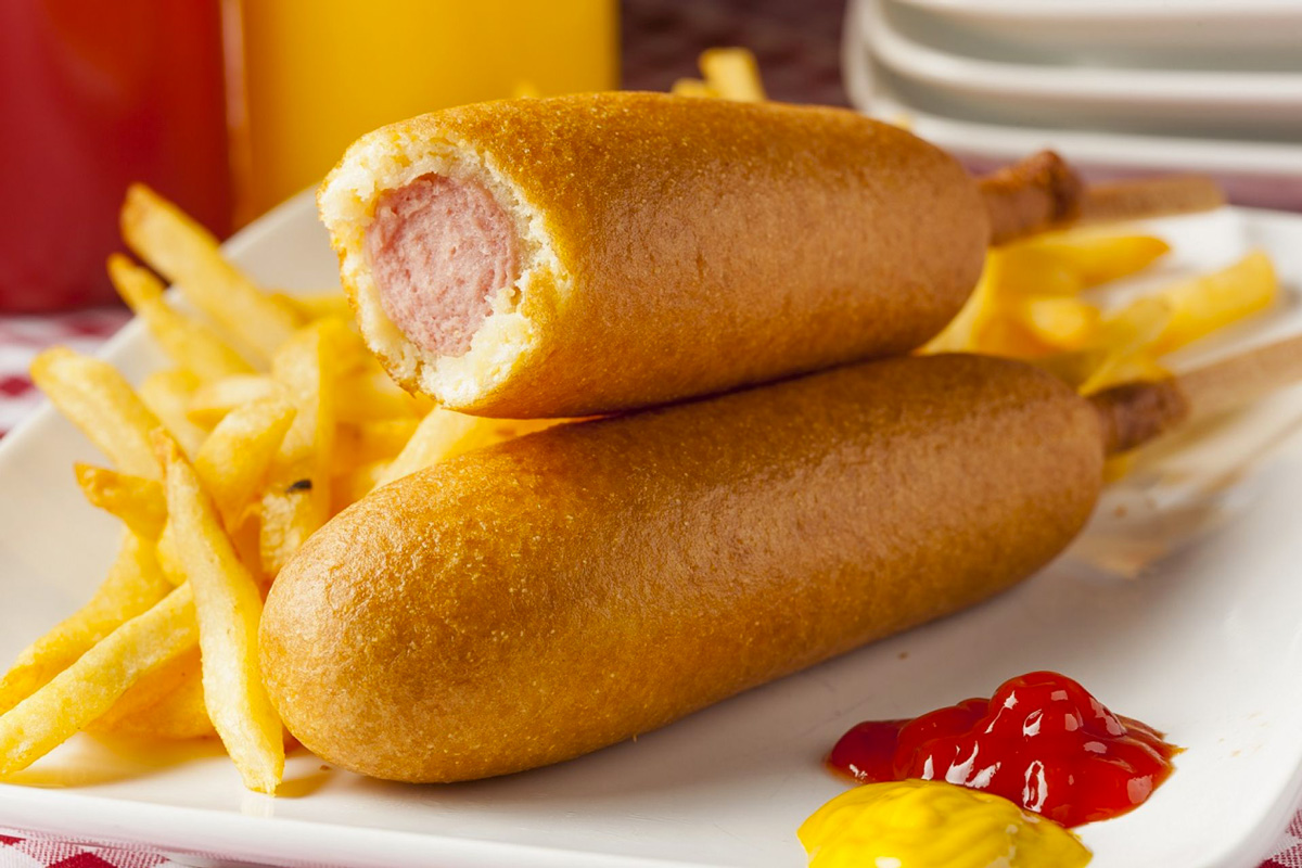 Corn dog, il würstel sul bastoncino