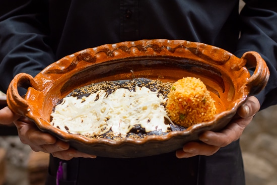 Piatto di cucina fusion