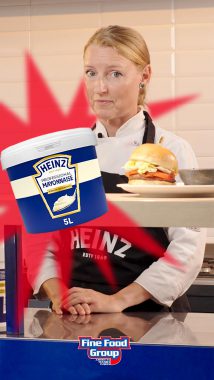 Beer Beef Burger con Maionese Heinz