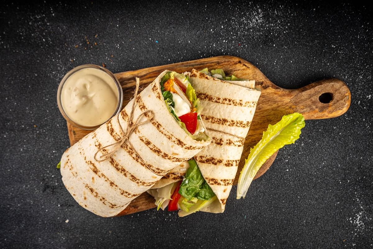 Wraps per ristoranti